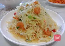 Illustration of how to make cold shredded radish 9