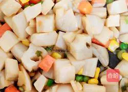 Illustration of how to make colorful lotus root 6