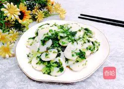 Illustration of how to make fried rice cakes with radish tassels 20