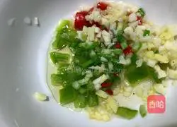 Illustration of how to make saliva chicken 6