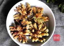 Chrysanthemum and eggplant recipe illustration 9