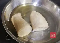 Illustration of how to make king oyster mushrooms with fungus (cold vegetables) 2