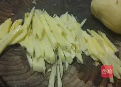 Illustration of how to make vinegar potato shreds (hot and sour potato shreds) 2