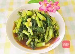 Illustration of how to make vegetarian stir-fried spring vegetables 14