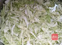 Illustration of how to make cold cabbage 1