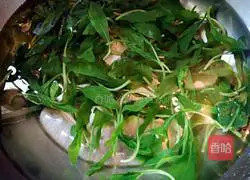 Illustration of how to make cold Malantou 3