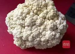 Illustration of how to make stir-fried cauliflower 1