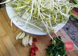 Spicy bean sprouts Practice illustration 3