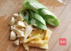 Illustration of how to make three fresh vegetables 3