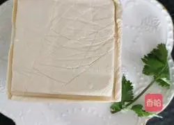Pan-fried tofu Illustration of how to make tofu 1