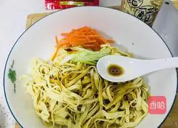 Cold shredded dried tofu Practice illustration 6