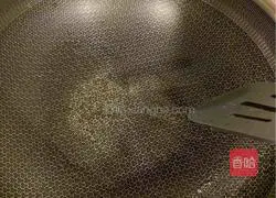 Illustration of making pepper tender tofu 2