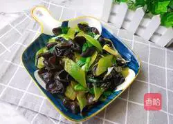 Illustration of how to cook lettuce and fungus 7