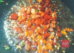 Illustration of how to stir-fry beans with oyster sauce 5