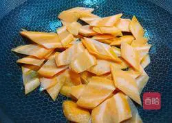 Illustration of how to make cucumbers and carrots 2