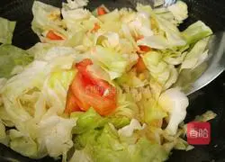 Illustration of how to make tomato-fried lotus white 7