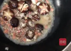 Illustration of how to make mushrooms and vegetables 7