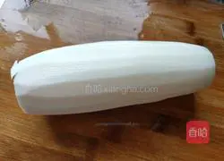 Illustration of how to make braised radish 1