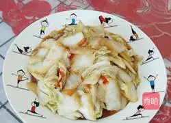 Illustration of how to make stir-fried cabbage 15