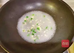 Illustration of how to make egg tofu 9