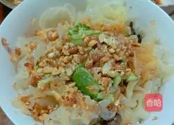 Illustration of how to make cold white fungus 6