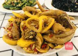 Illustration of how to make chicken feet mixed with lemon 5