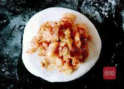 Pictures of how to make kimchi pancakes 10