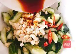 Illustration of how to make cold cucumber 9