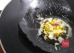 Illustration of how to make fried kelp with edamame and rice 5