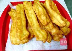Illustration of homemade fried dough sticks 12