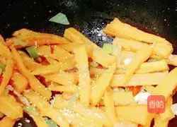 Illustration of how to make salty sweet potatoes 6