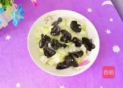 Illustration of how to make stir-fried fungus with pumpkin 13