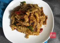 Illustration of how to make spicy wolf tooth potato sticks 10