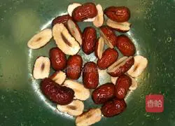 Illustration of how to make glutinous rice and lotus root 2