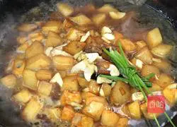 Lotus root stewed with radish Illustration of how to do it 7