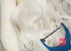 Illustration of how to make steamed white radish vegetables 2