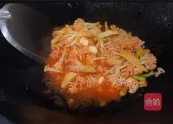 Illustration of how to make cauliflower with tomato sauce 9