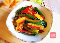 Illustration of how to make pickled cucumbers 1