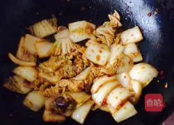 Illustration of how to make fish-flavored cabbage 10