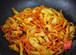 Illustration of spicy stir-fried gluten 7