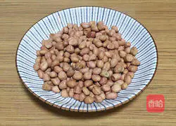 Illustration of how to make fried peanuts 1