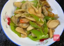 Illustration of how to make stir-fried king oyster mushrooms 5