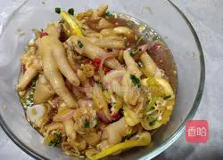 Illustration of how to make chicken feet with lemon and pickled pepper 15
