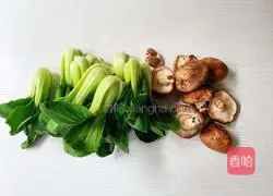 Illustration of how to make fried rapeseed with mushrooms 1