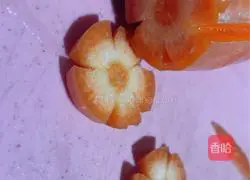 Illustration of how to make low-fat vegetable bento 2