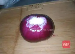 Illustration of how to make 3-minute quick vegetable onions mixed with qianzhang (dried tofu) 3