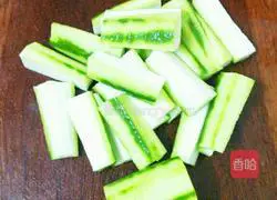 Illustration of how to make steamed loofah with garlic 3