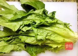 Illustration of how to make stir-fried lettuce 1 