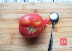 Illustration of how to make organic cauliflower with tomato sauce 4