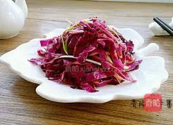 Illustration of how to make cold purple cabbage 5